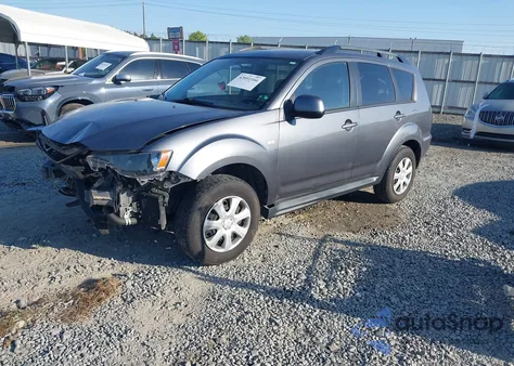 2012 Mitsubishi Outlander Es from USA, damaged, VIN JA4AS2AW9CU016038